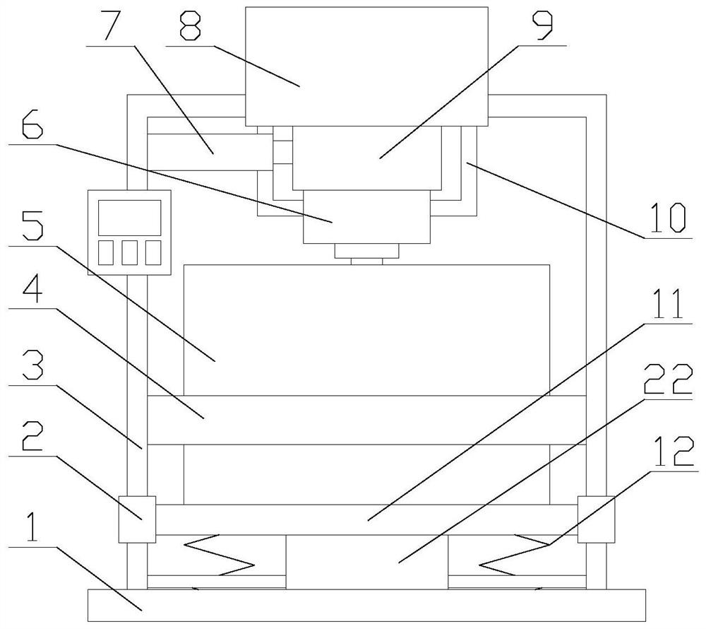 Tissue mashing homogenizer with function of preventing tissue deterioration