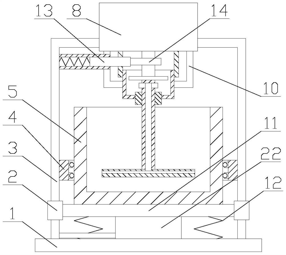 Tissue mashing homogenizer with function of preventing tissue deterioration