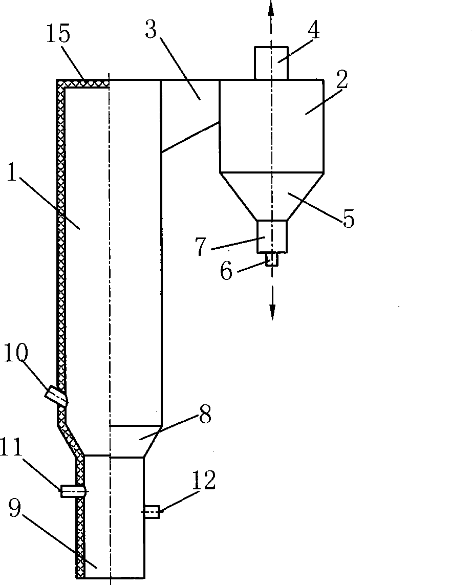 Suspending magnetization roasting furnace