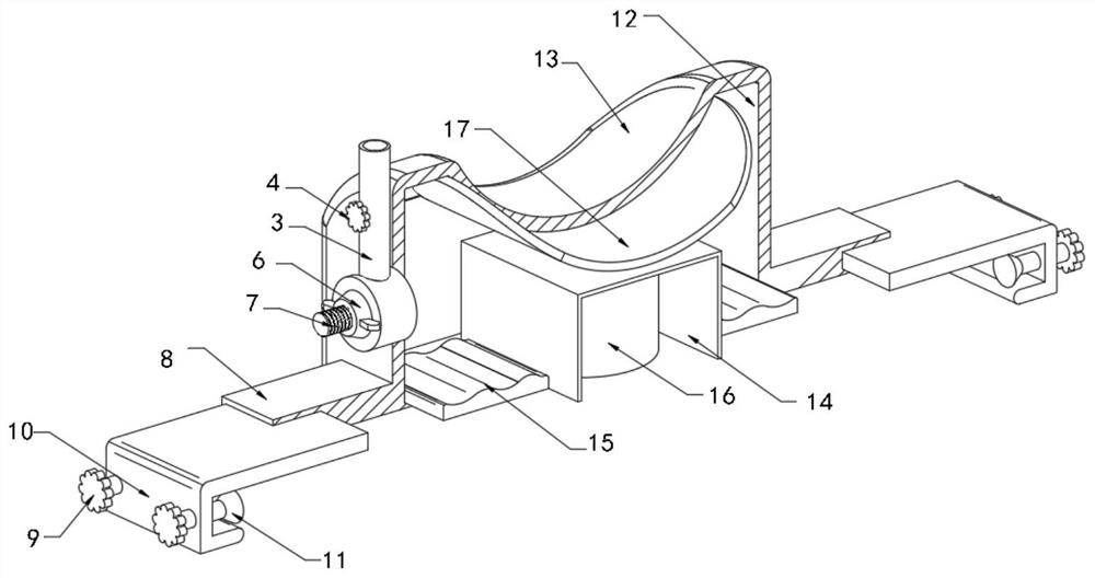 A kind of airway unblocking device for respiratory support in critical care medicine