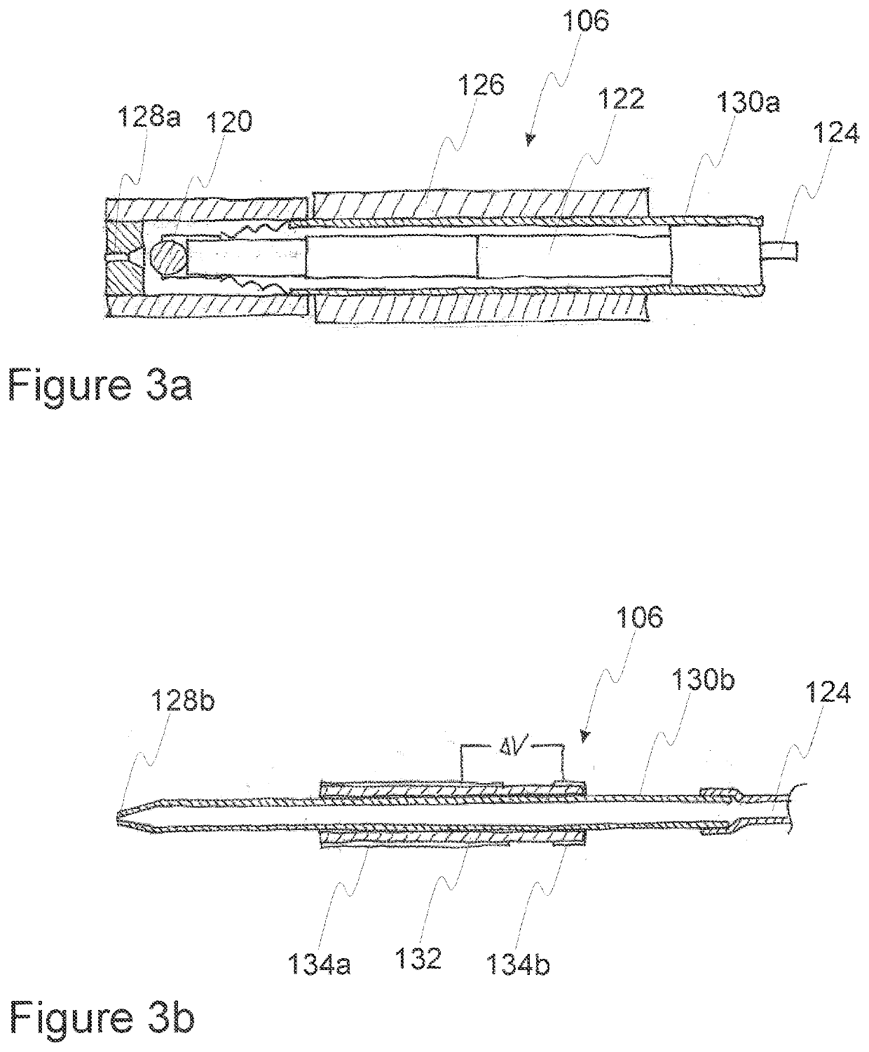Device for an ocular tonometer, and arrangement, method and uses thereof