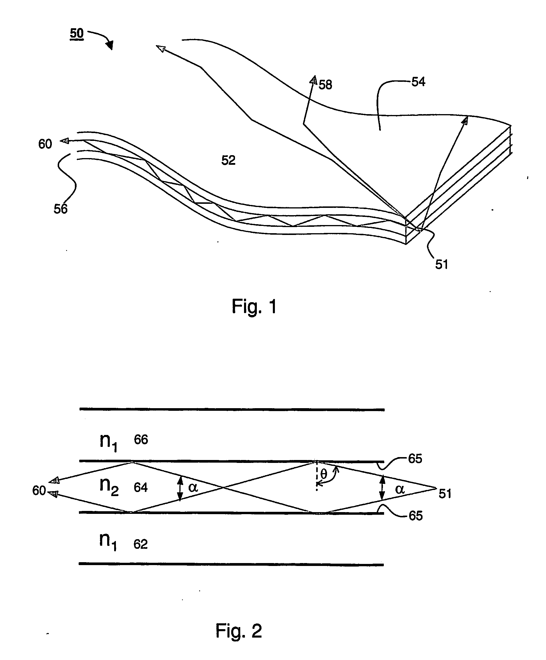 Flexible optical device