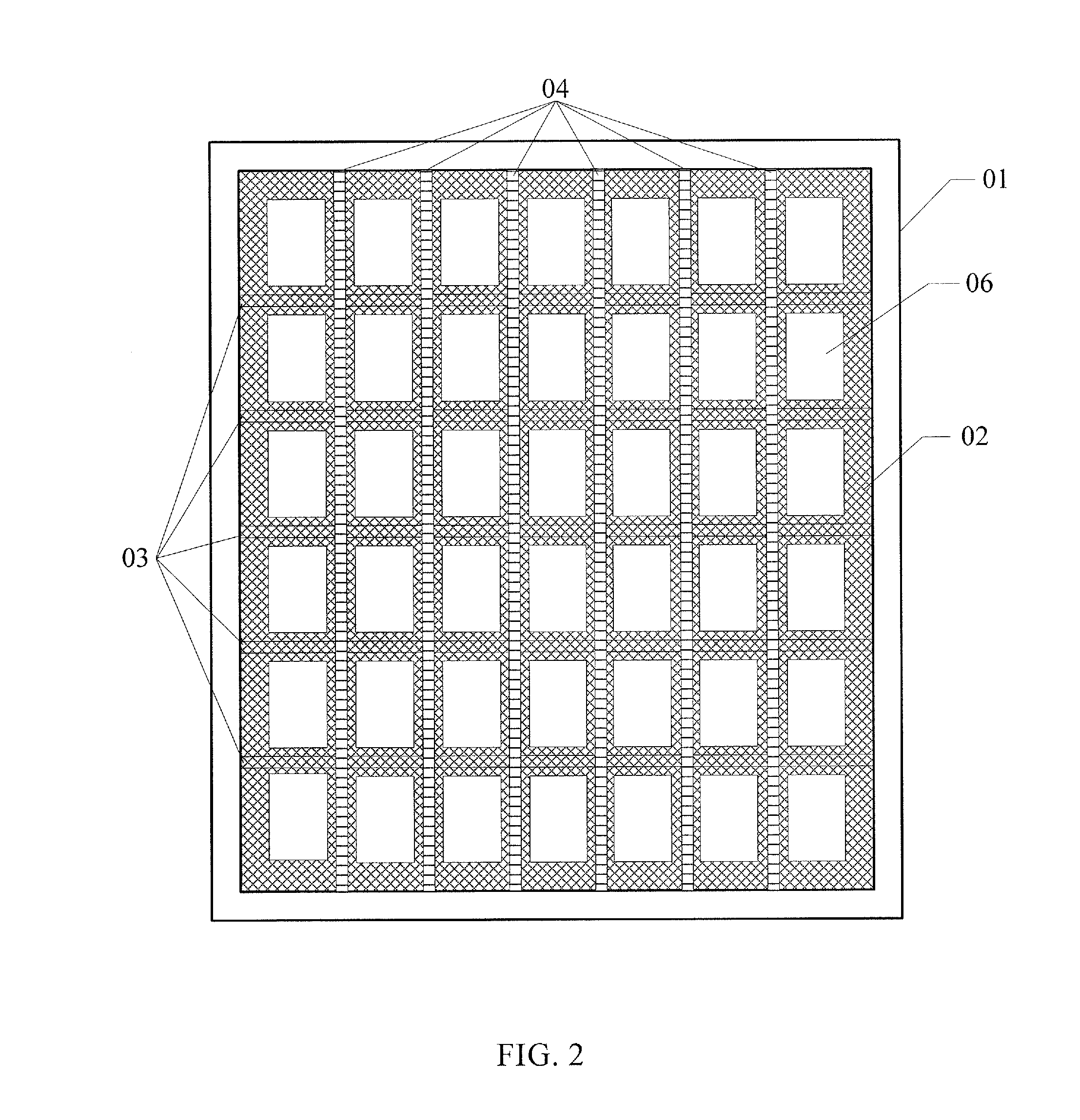 Capacitive in-cell touch screen panel and display device