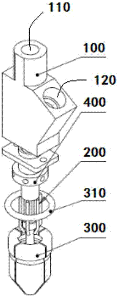 Clamping device for bolt locking