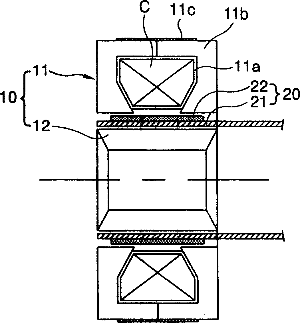 Outside stator for planar motor