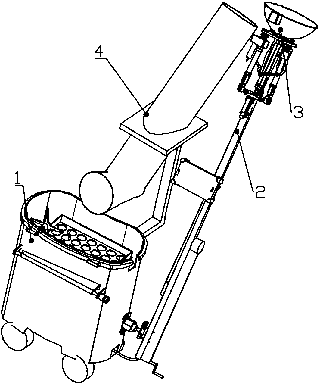 Novel apple picking and sorting device and method