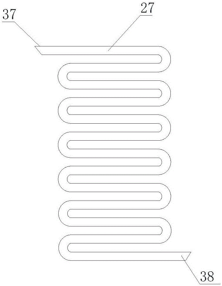 Polysilicon waste gas treatment and waste heat utilization device and process