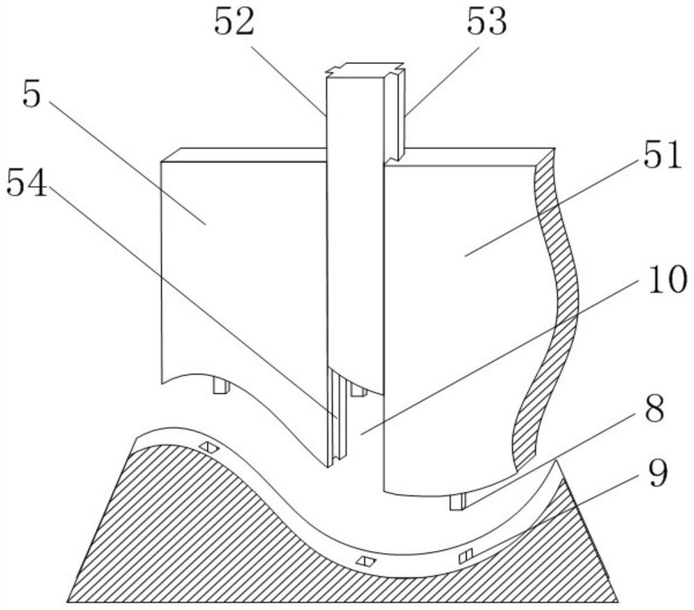 A barrier lake simulation device and method