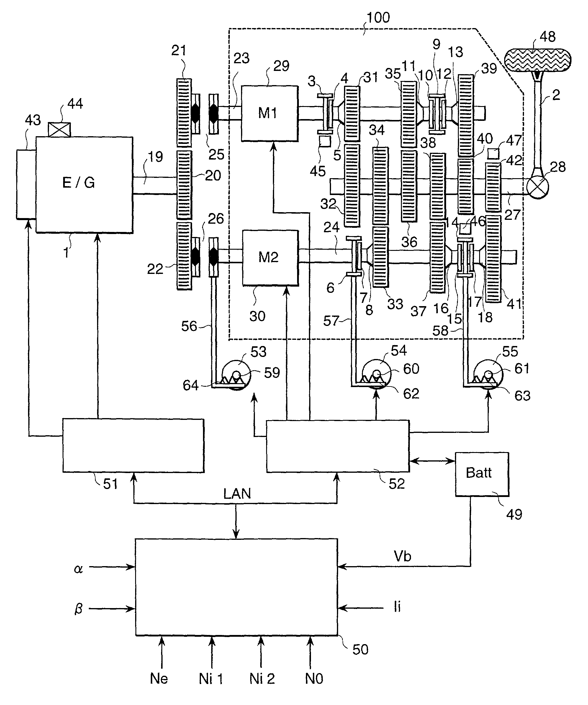 Power transmission apparatus for automobile
