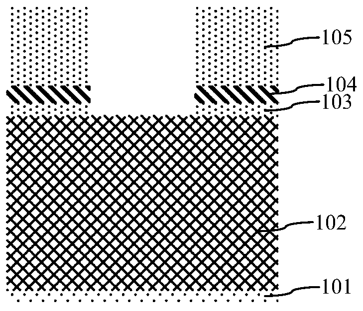 Trench epitaxy filling method