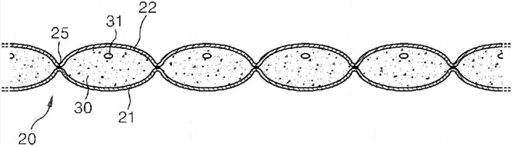 Vegetation mat and seedling raising structure using same