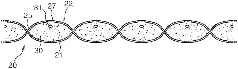 Vegetation mat and seedling raising structure using same