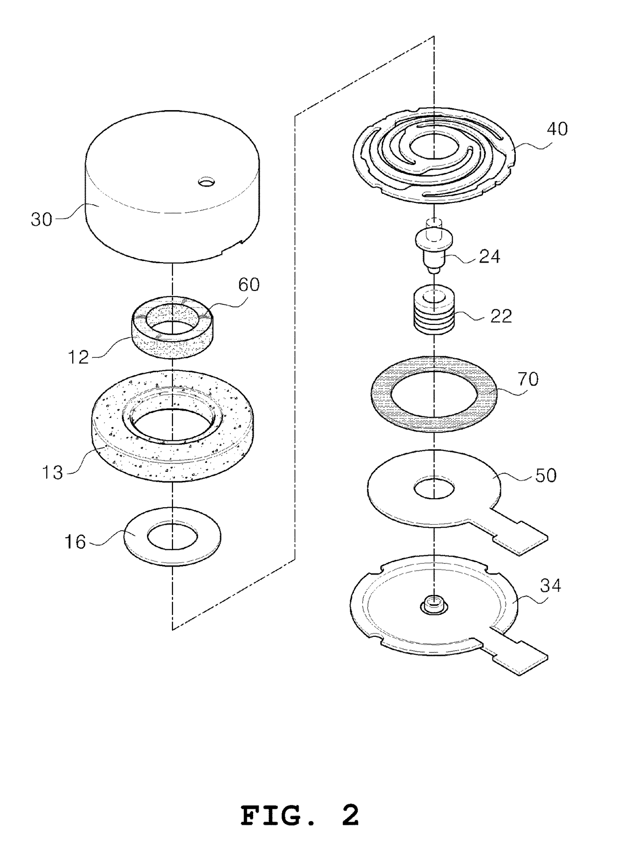 Linear vibration generation device