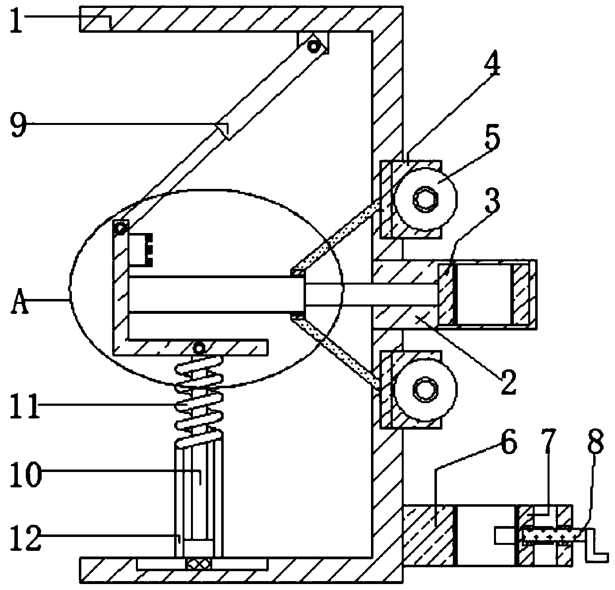 Field installation auxiliary device of cable sealing system