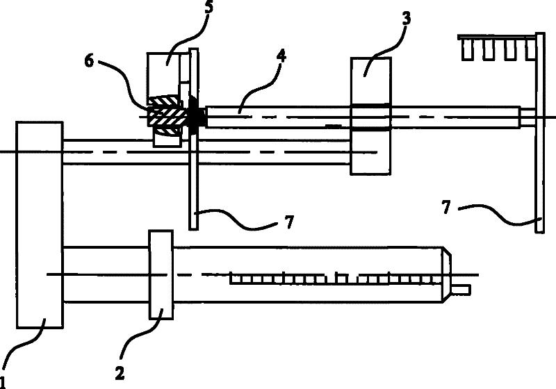 Syringe pump blockage pressure detection and processing device and method