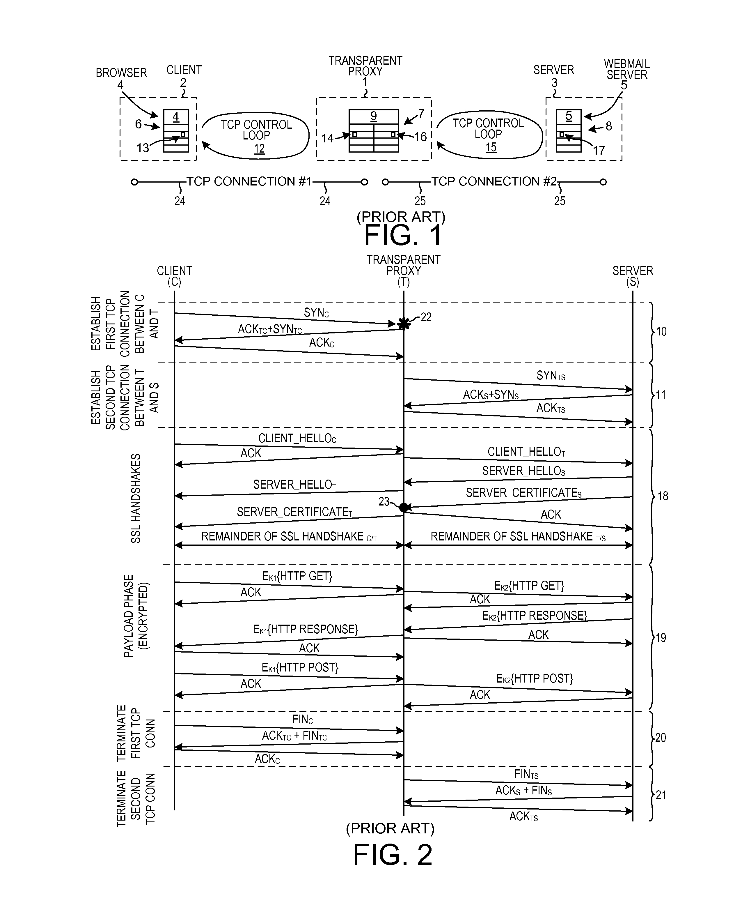 Efficient intercept of connection-based transport layer connections