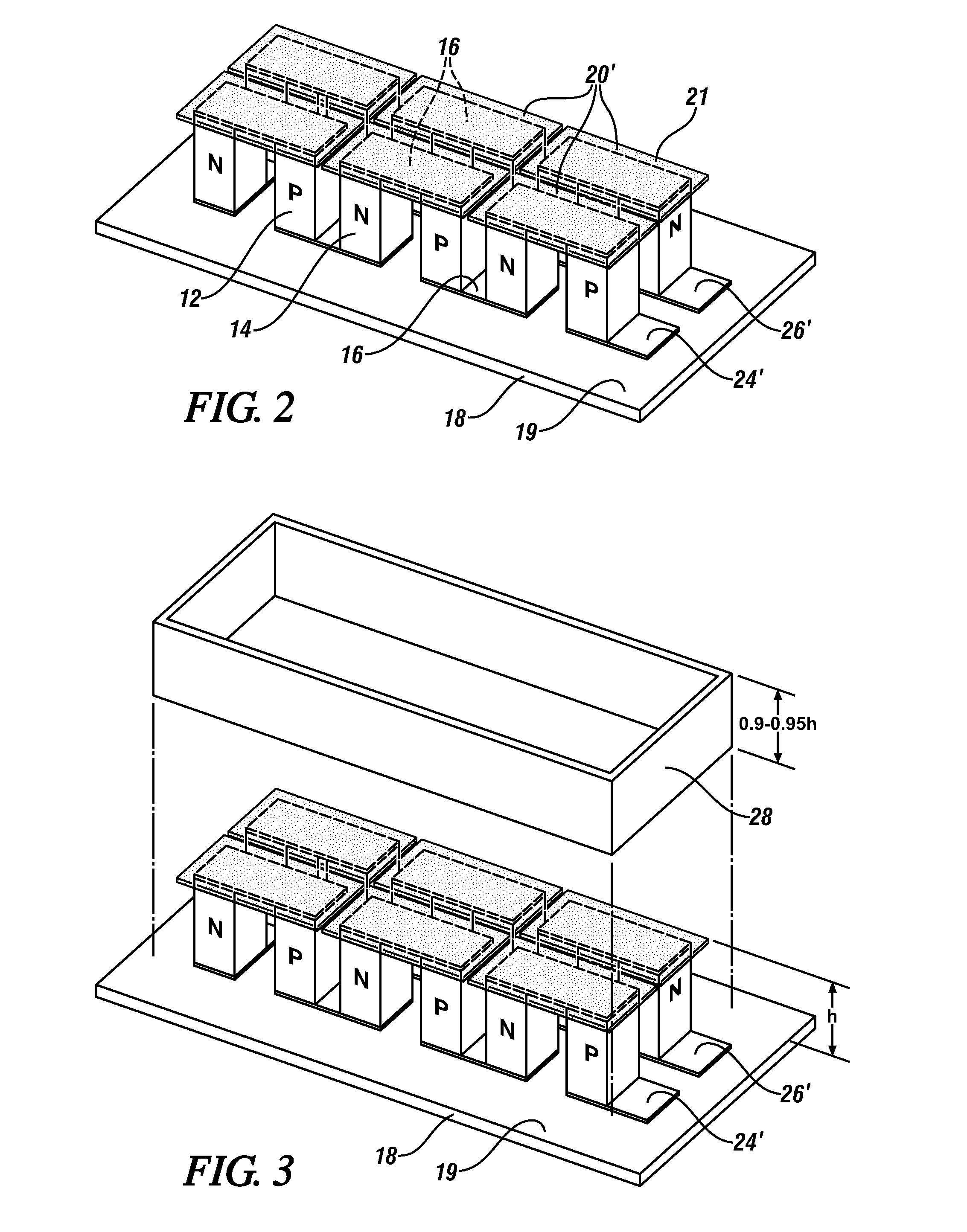Encapsulation of high temperature thermoelectric modules