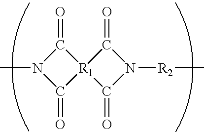 Polyimide aircraft engine parts