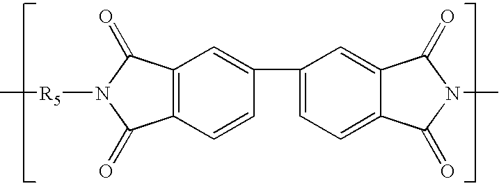 Polyimide aircraft engine parts