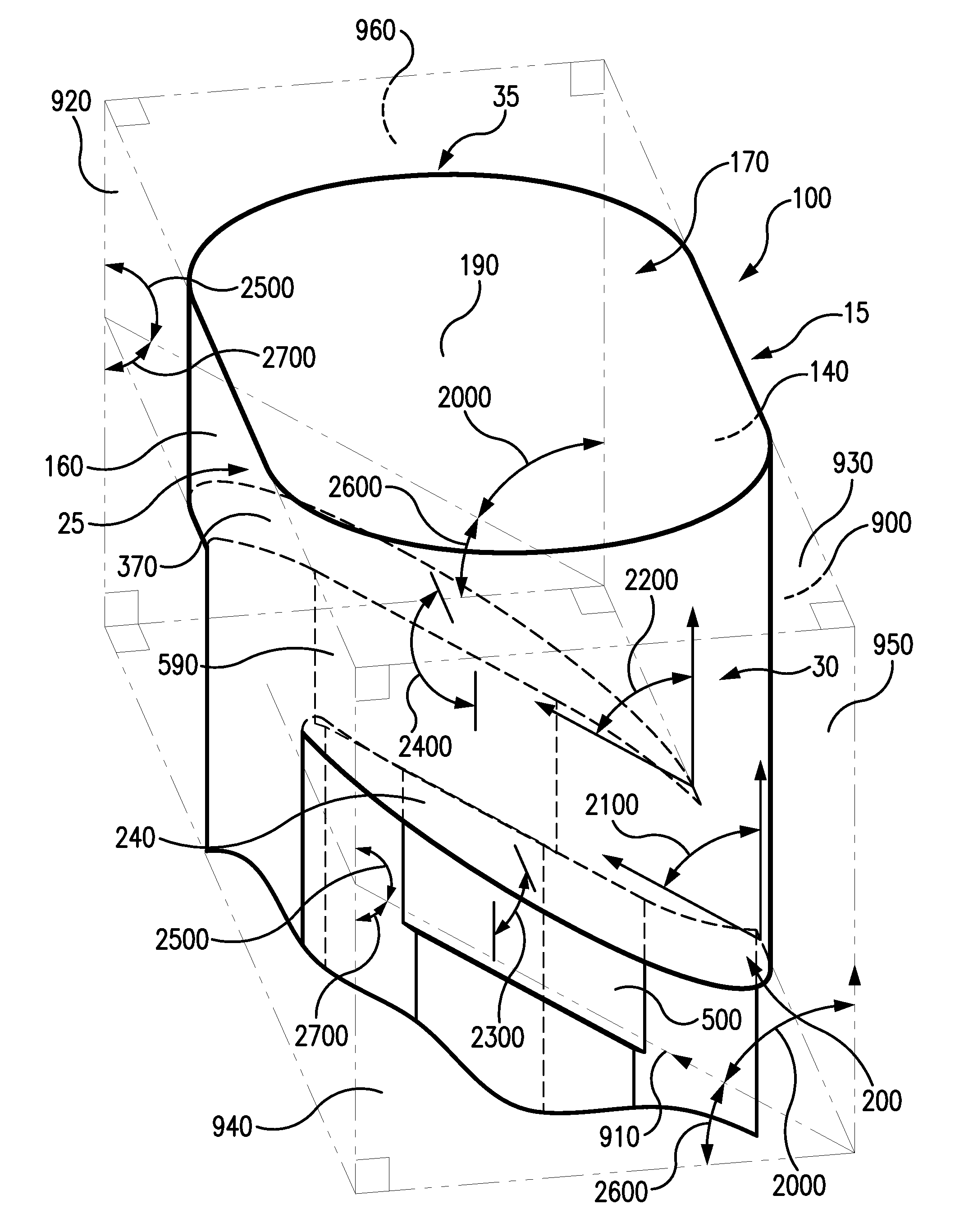 Angular nail stick with mucilage connection system