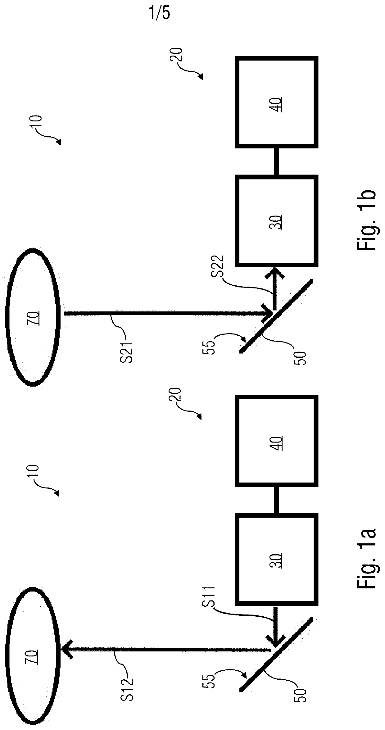 Distance measurement system for a vehicle