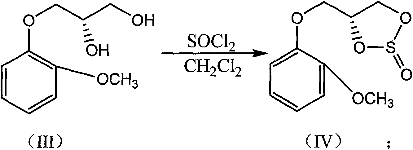 A kind of synthetic method of (s)-moprorol