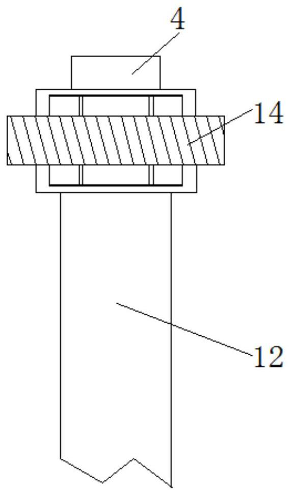 Pest control spraying device capable of adjusting spraying area