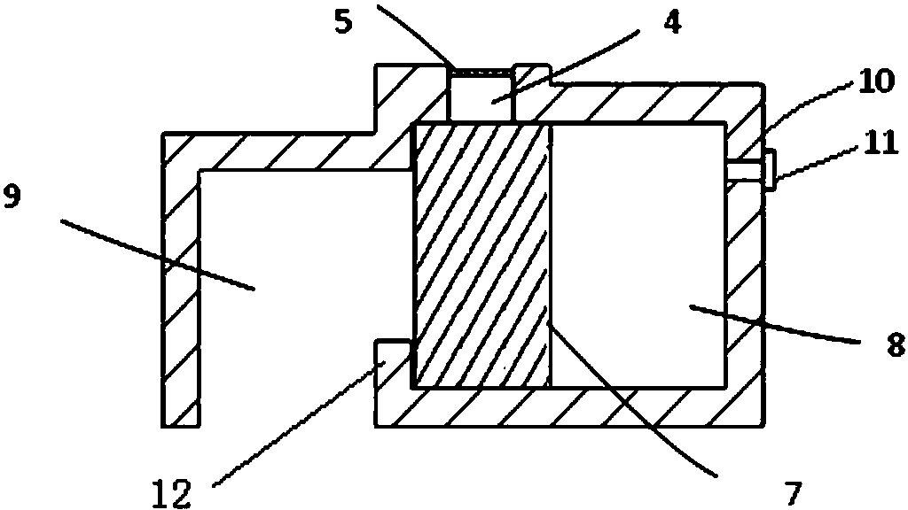 Automatic pressure-regulating explosion-proof device of storage battery for explosion-proof forklift