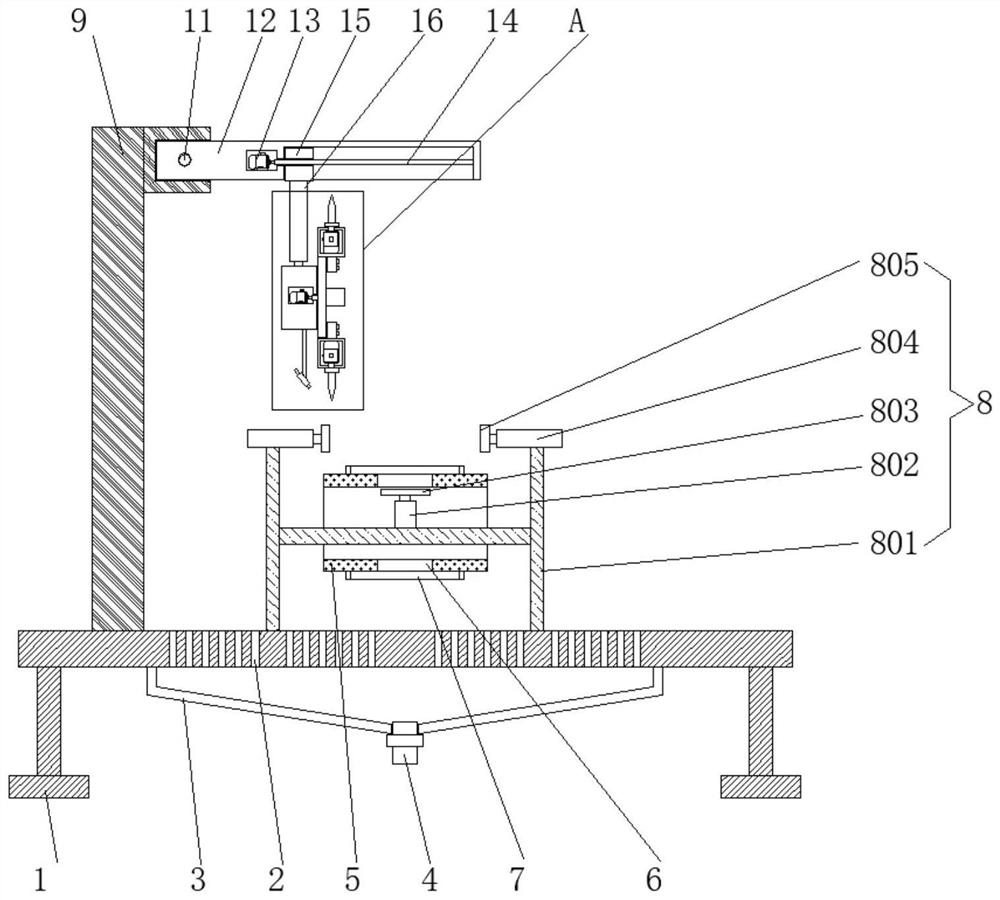 Automatic engraving and milling machine for physical therapy electrode machining