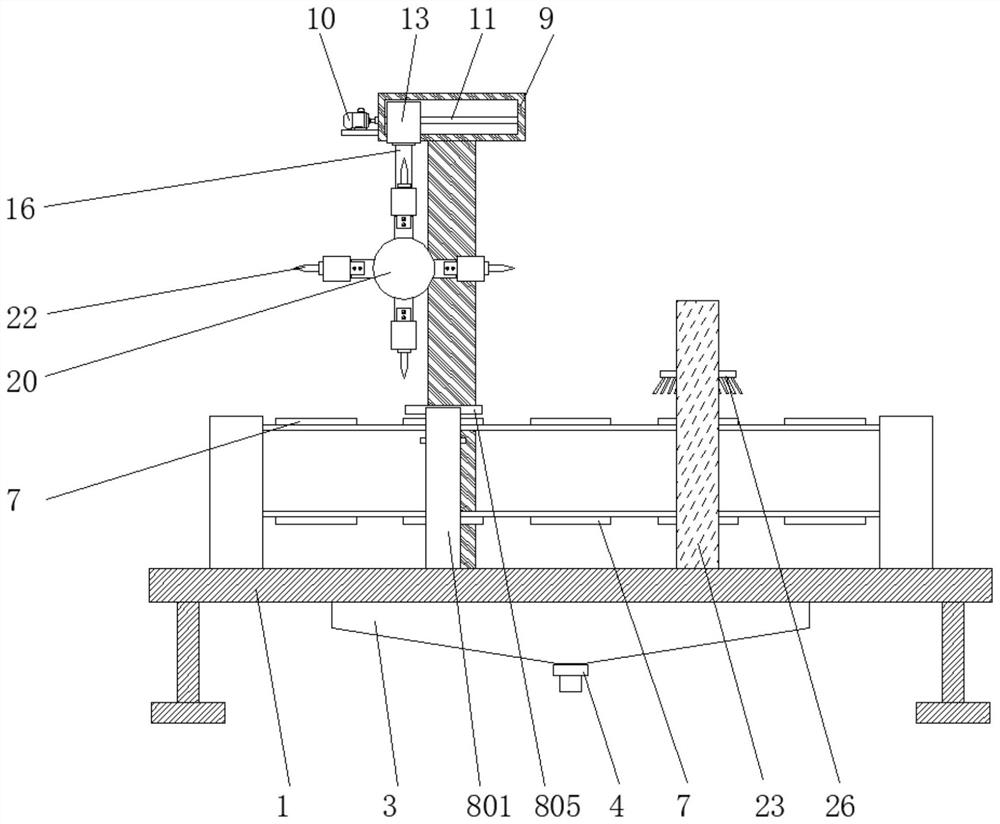 Automatic engraving and milling machine for physical therapy electrode machining