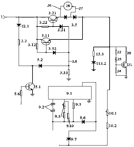 Environmental-friendly type cell float charger