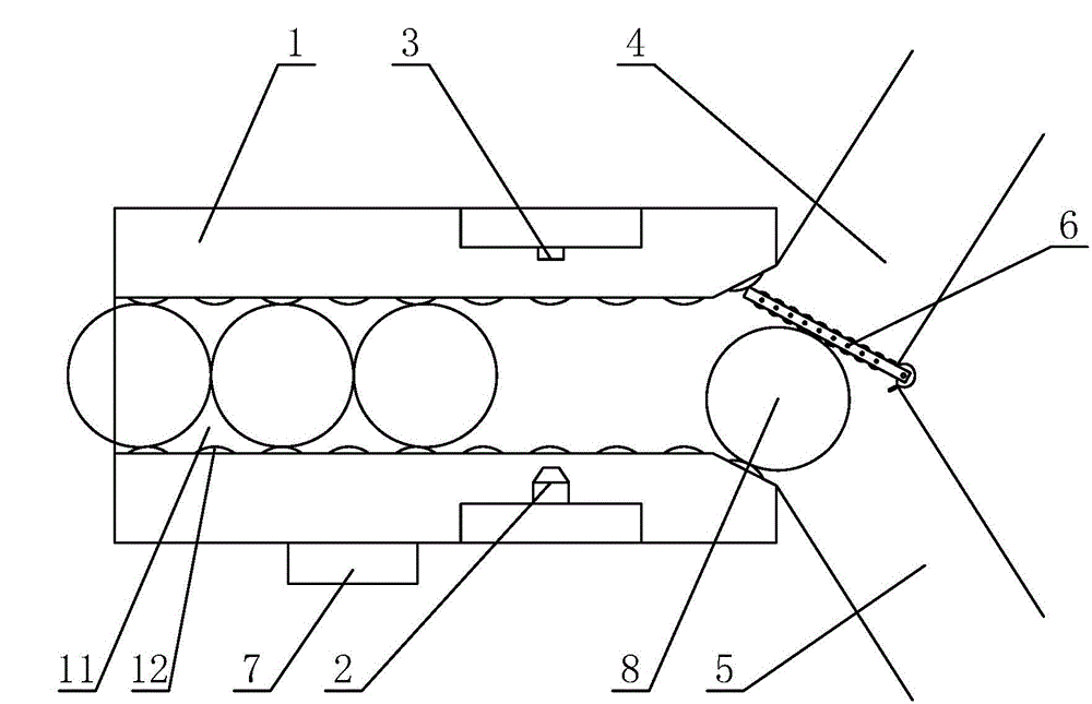 High workpiece and short workpiece separating tool