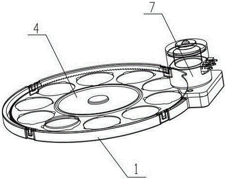 Wheel disc type multi-filter IR-CUT switch