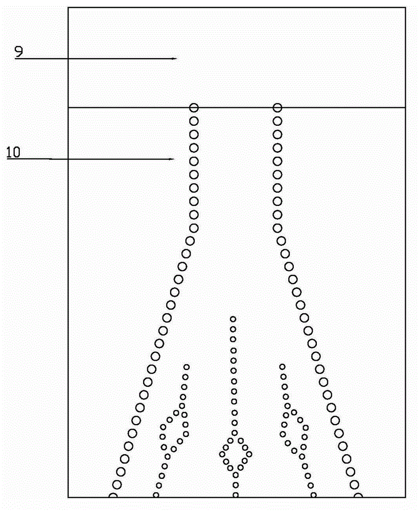 Planar horn antenna for phase amplitude calibration