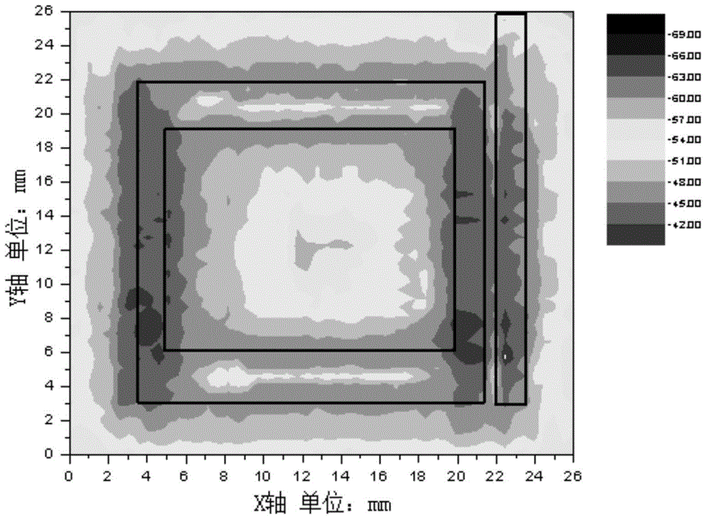 Electromagnetic wave thermally induced ultrasonic imaging excitation source and imaging device formed by same