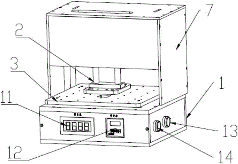 General product assembly pressing attaching device