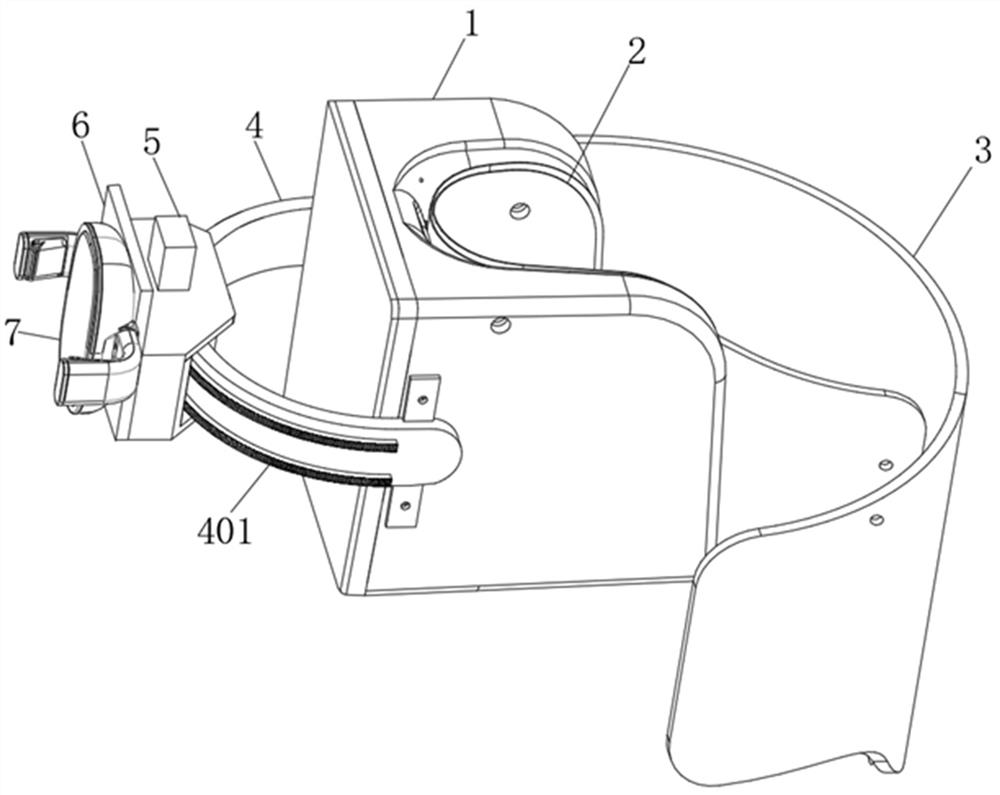 Heart temporary pacemaker fixing device with massage function