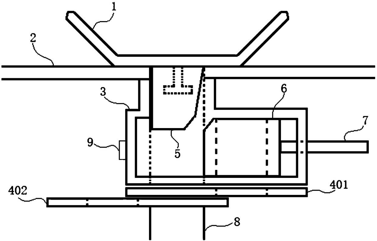 Steel ladle drainage method