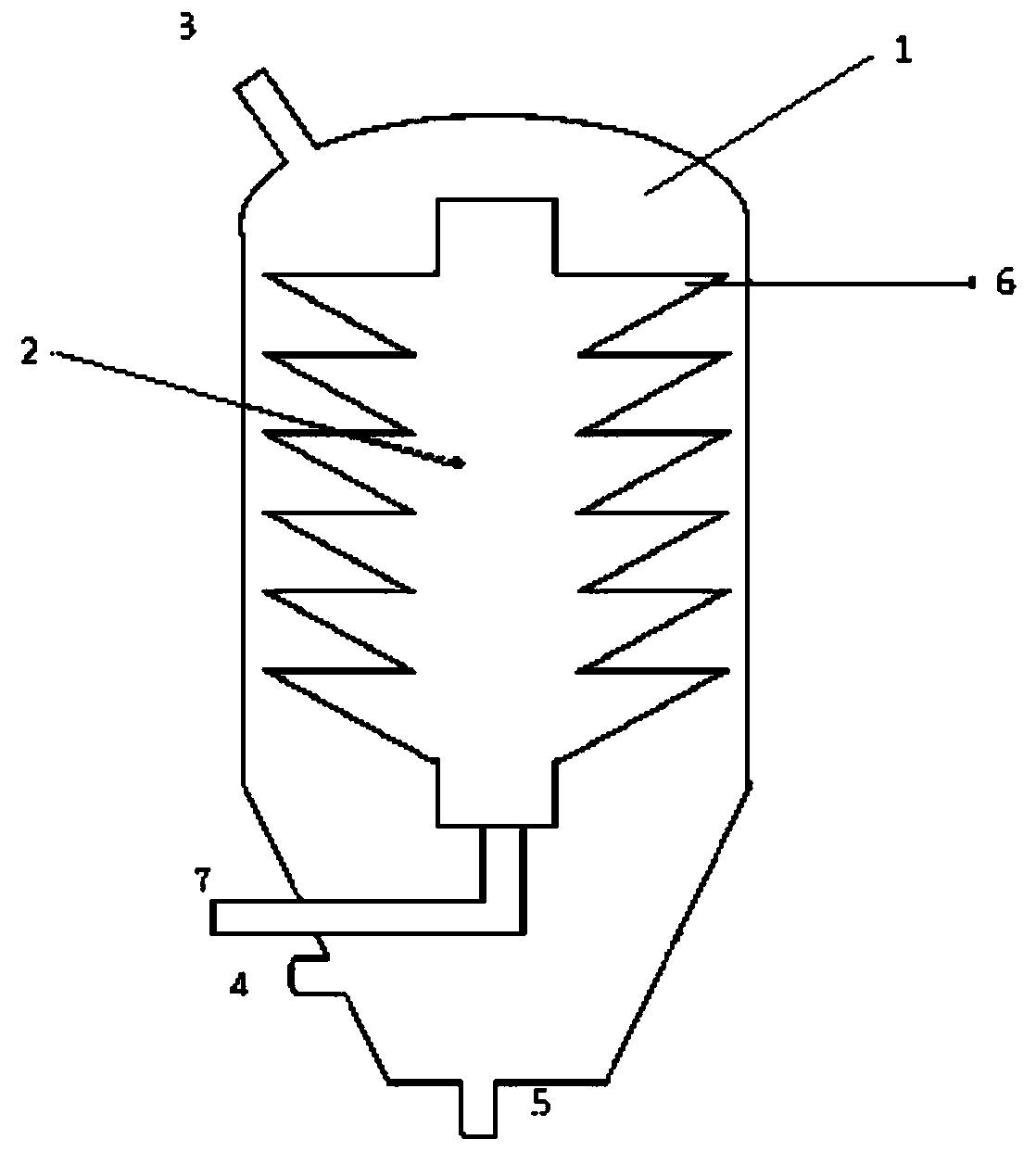 Carbon microsphere cleaning device and method