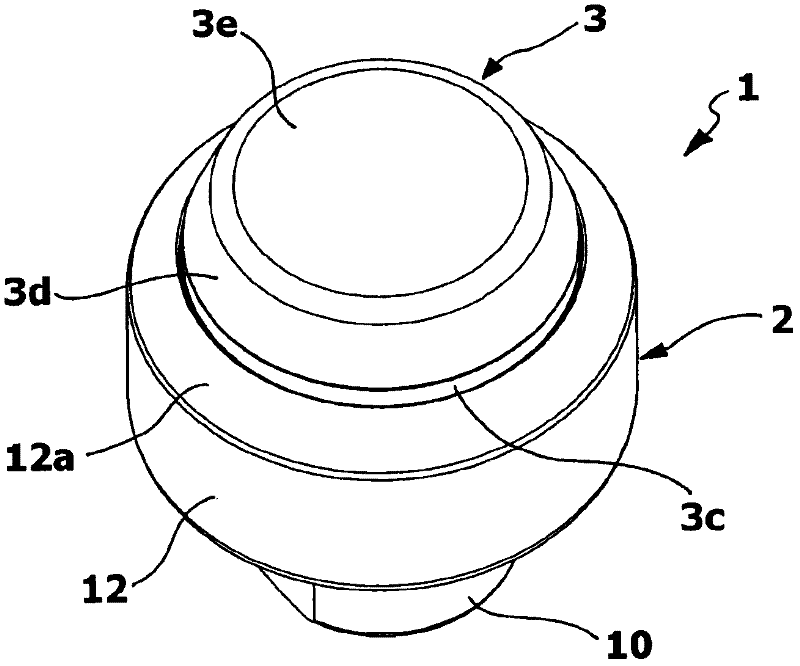 Device for monitoring a vehicle wheel