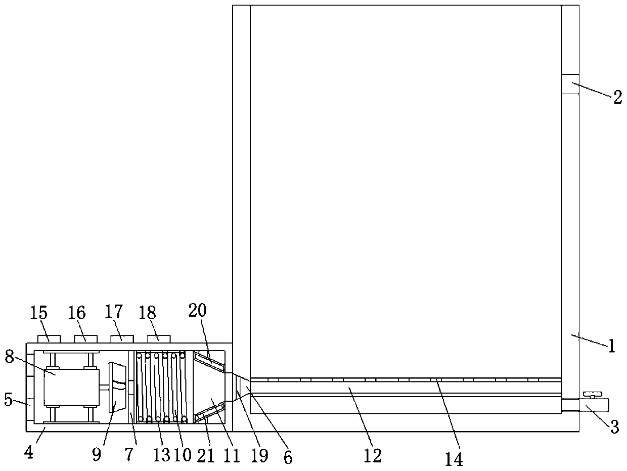 Hot air temperature adjusting bath bucket