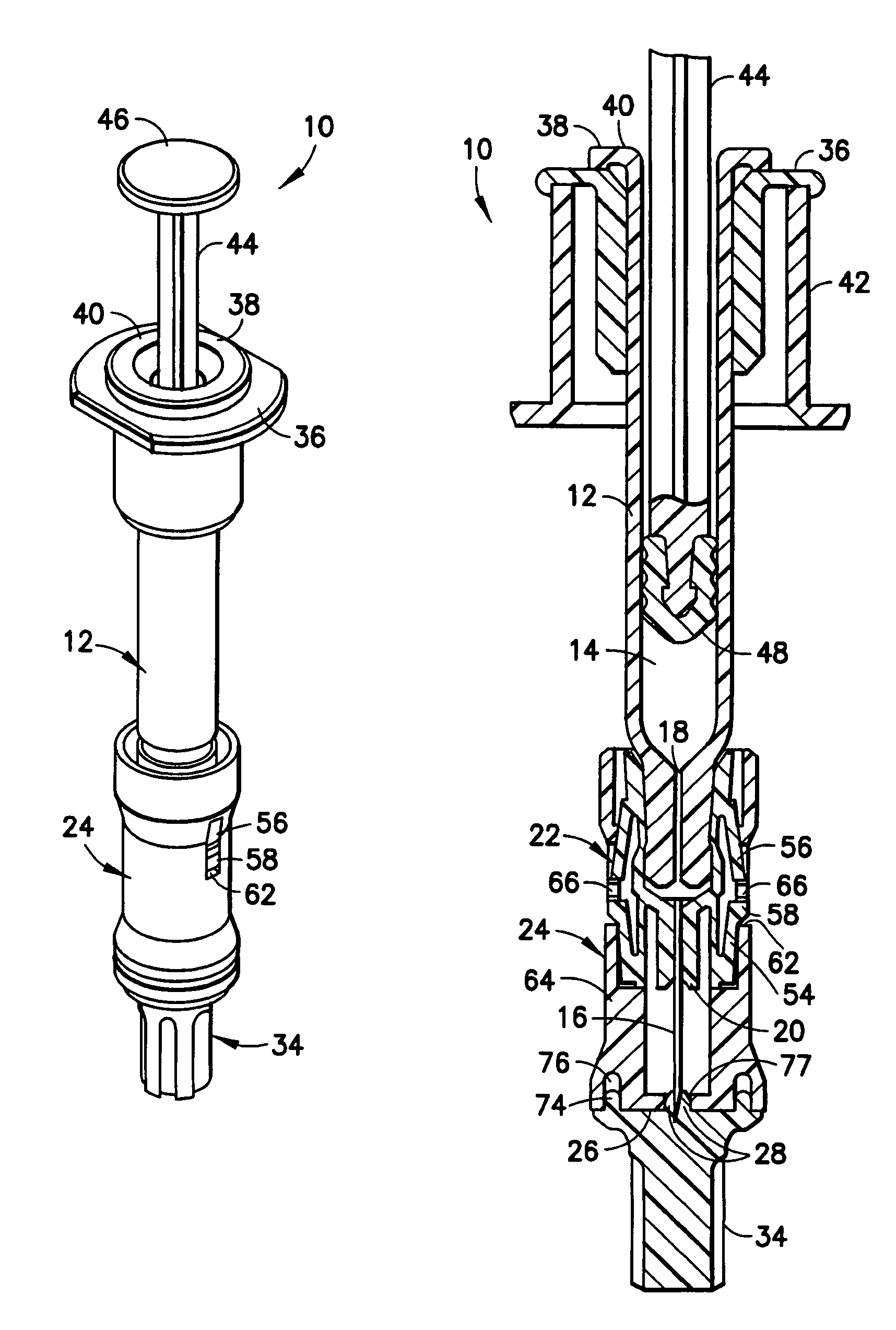 Prefillable intradermal delivery device