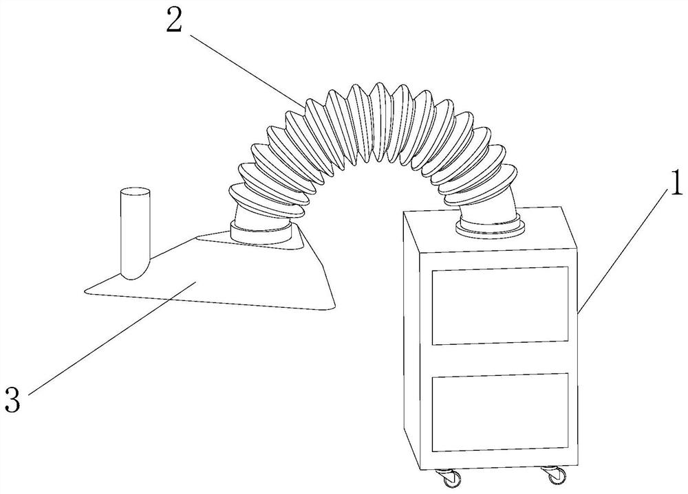 Environment-friendly welding fume purifier