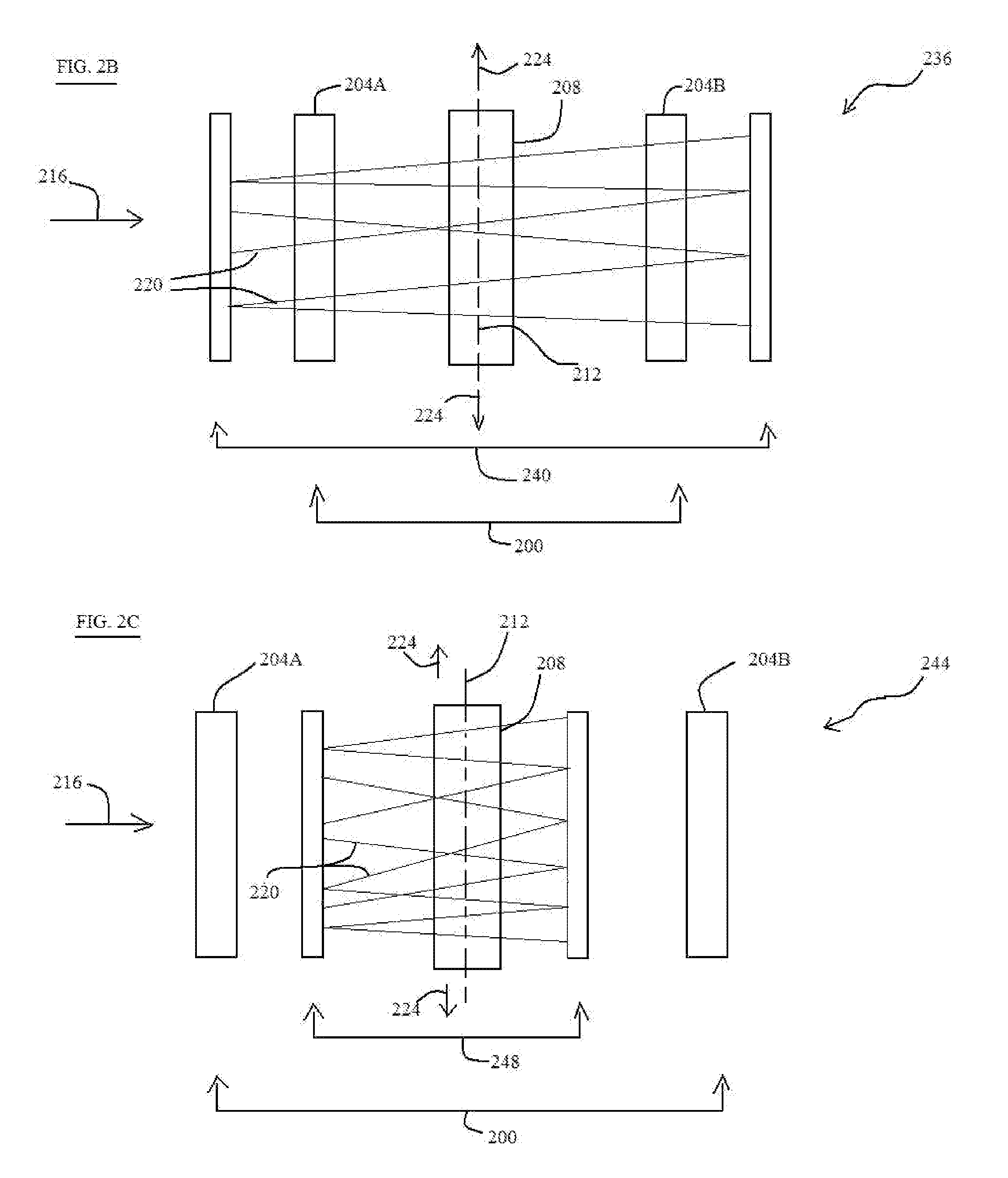 Optically Surface-Pumped Edge-Emitting Devices and Systems and Methods of Making Same