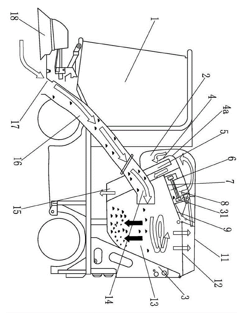 Garbage separation and filtration treatment equipment