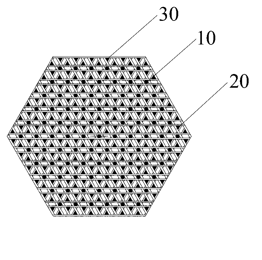 Method for preparing longitudinally reinforced composite preform, and composite