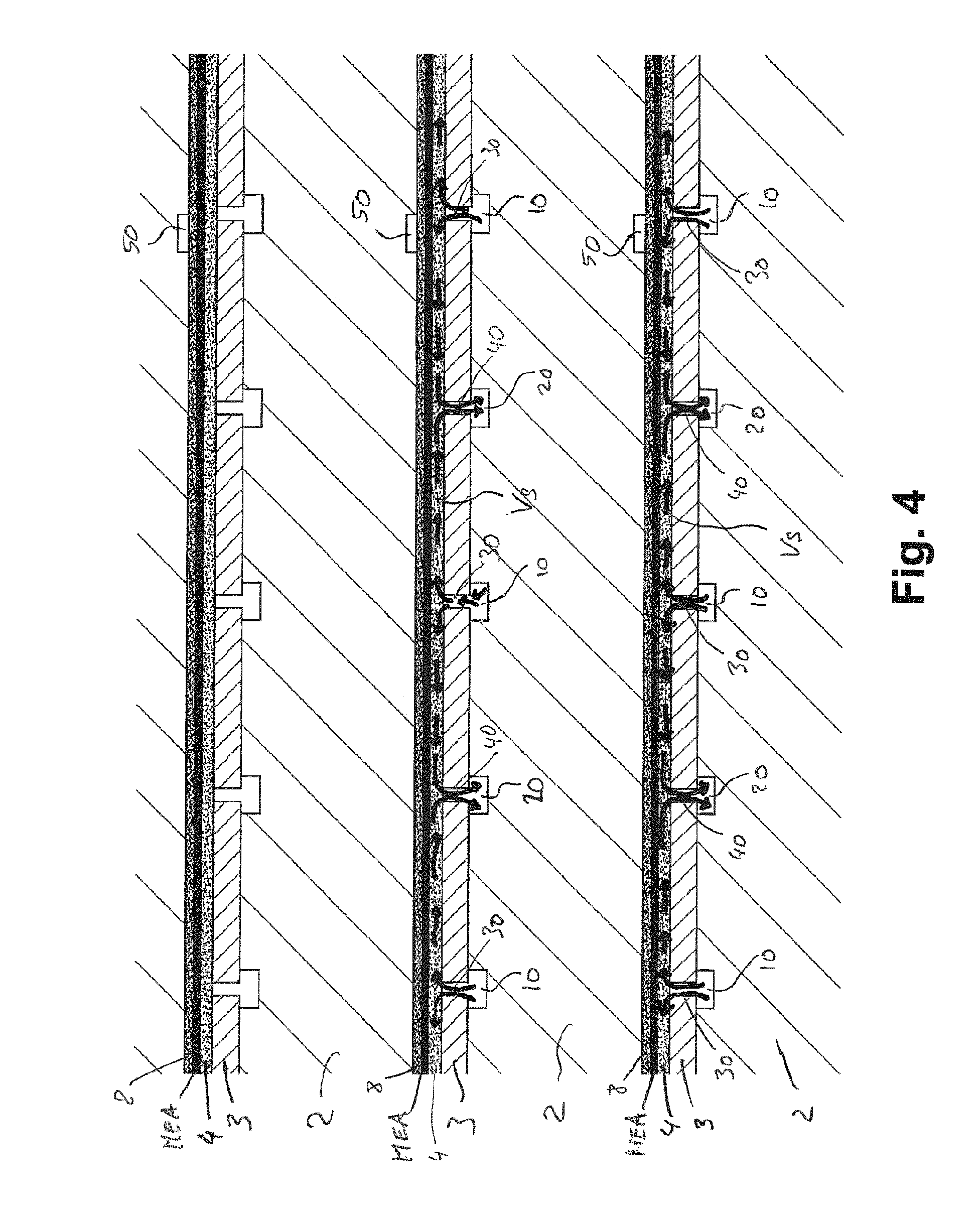 Composite flow plate for electrolytic cell