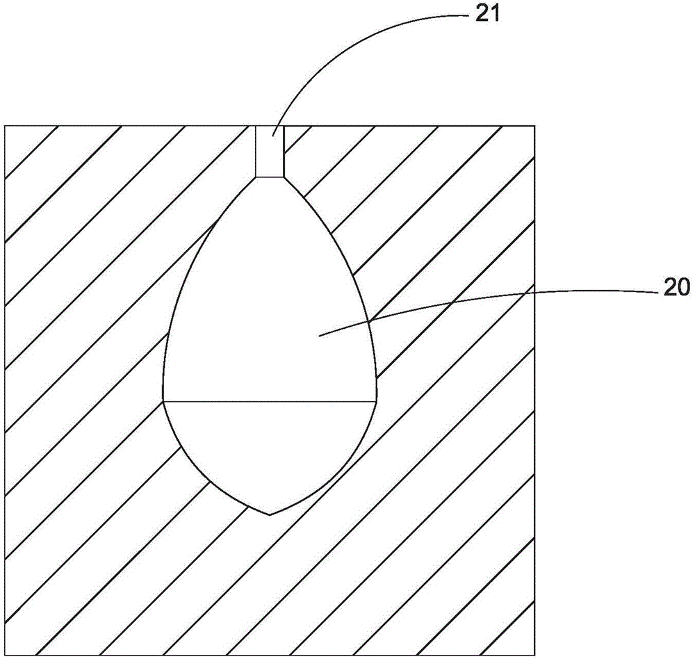 Badminton ball head and manufacturing method thereof