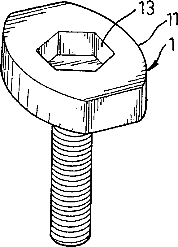 Bolt adapted for many types hand tools to work with