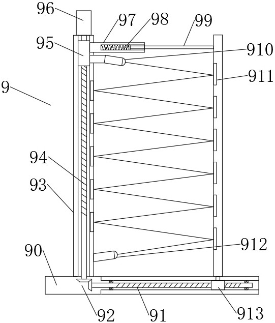 A factory farming fish counting device